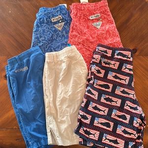Columbia boys YL (size 14/16) shorts (6 pairs)